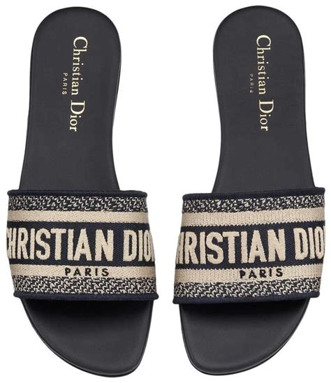 flat sandals dior|christian Dior ladies sandals.